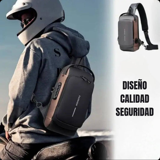 Mochila Premium - Morral Antirrobo con Clave