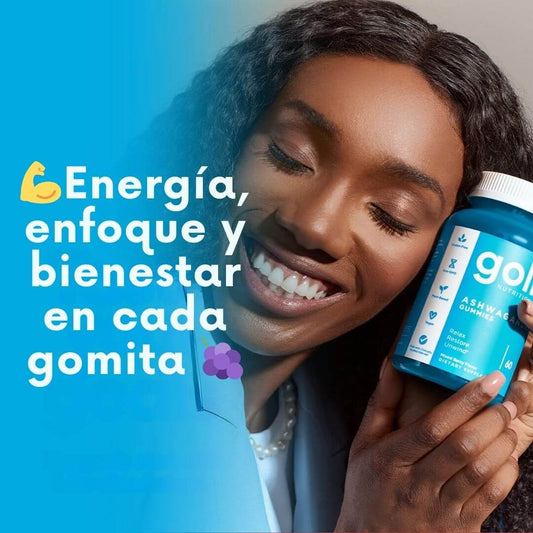 Di Adiós al Estrés y Siente Energía Naturalmente con las Gomitas de Ashwagandha 🍇✨