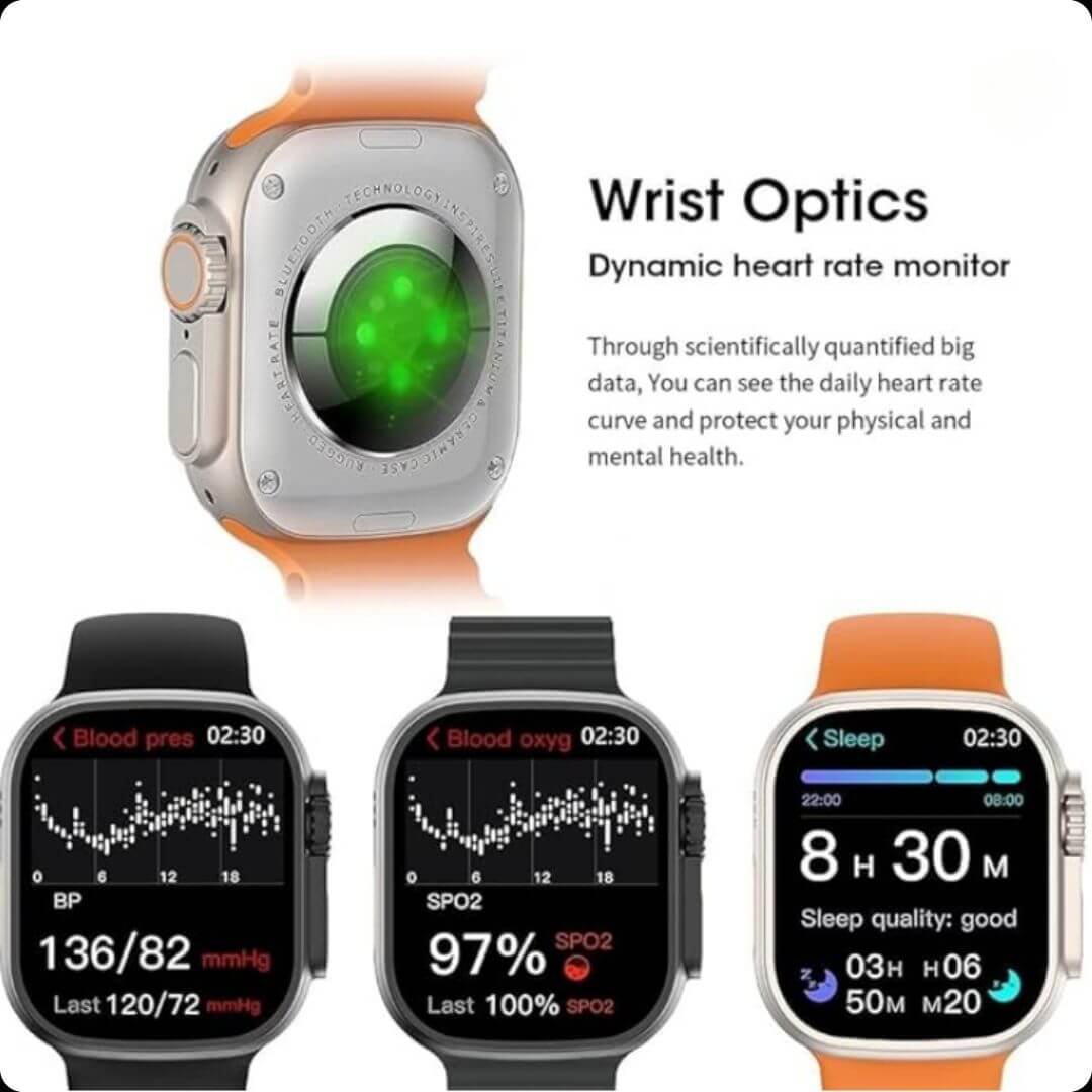 Smartwatch T800 - UltraConnect Pro Health Watch