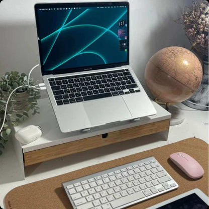 SOPORTE PORTÁTIL DE ALUMINIO PARA COMPUTADORA PORTÁTIL