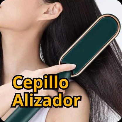 GlamourWave™ - Cepillo Alisador 2 en 1