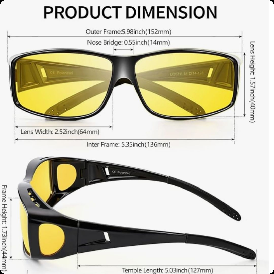 Night Vision Anti-Glare™: Claridad Nocturna al Conducir