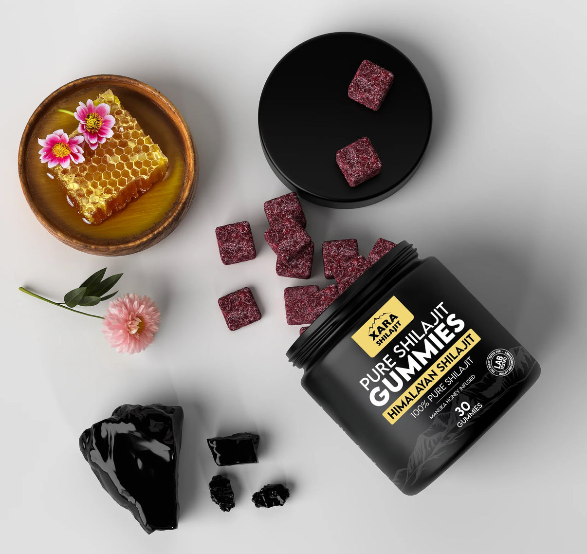Gominolas de Shilajit Puro