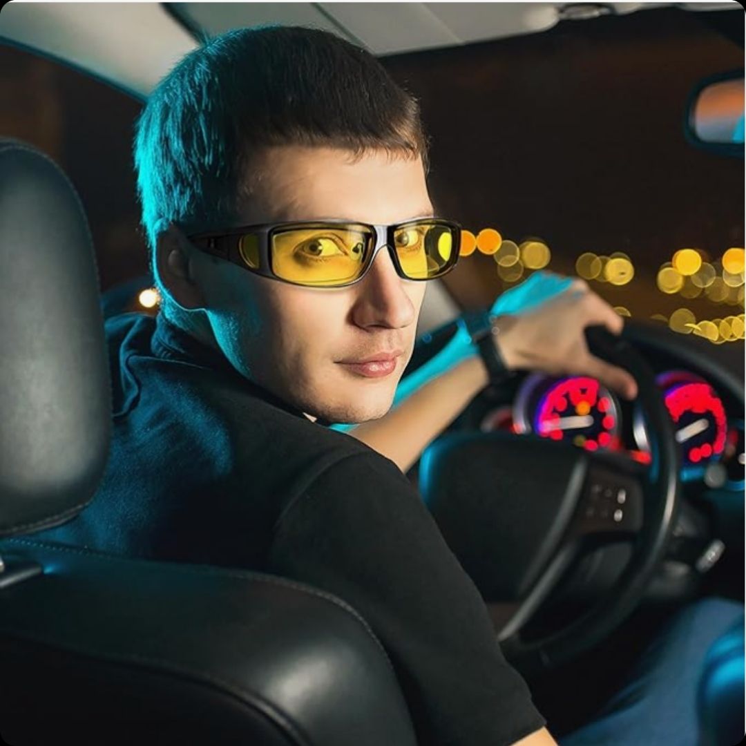 Night Vision Anti-Glare™: Claridad Nocturna al Conducir