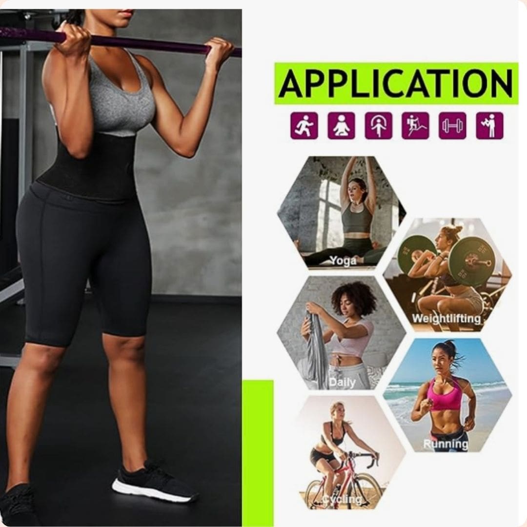 SlimHeat Pro™ Pantalones de Sauna de Neopreno para Mujer