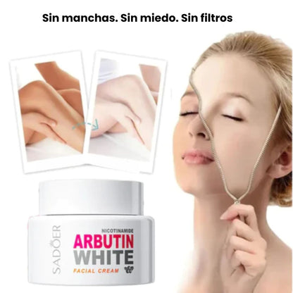 Arbutin®  Hoy 🎁 2x1 - ✨ ¡Adiós a las manchas! Tu piel más luminosa y uniforme comienza hoy