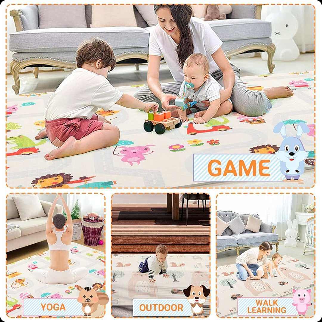 Tapete de Juego Anti Golpes | BabyMAT™ 👶