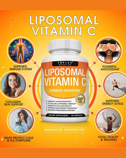 Liposomal Vitamina C – Fórmula Piel & Circulación