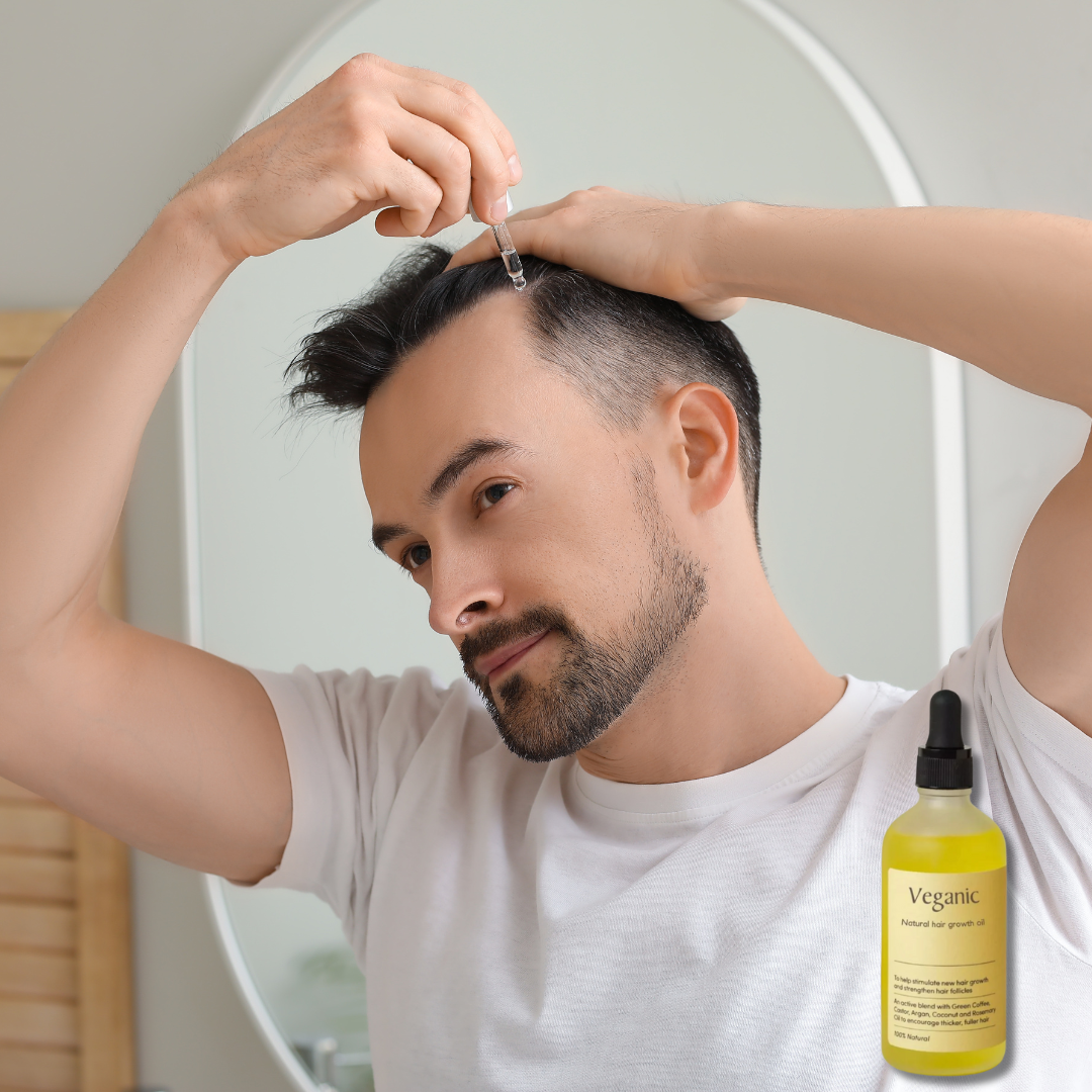 Aceite Natural Para El Crecimiento Del Cabello