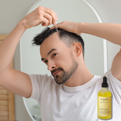 Aceite Natural Para El Crecimiento Del Cabello