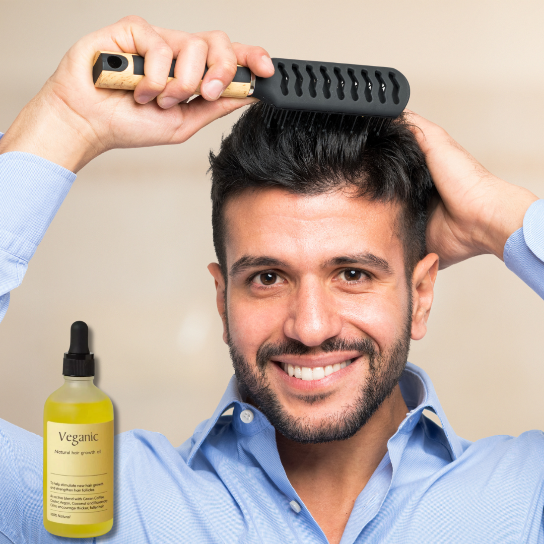 Aceite Natural Para El Crecimiento Del Cabello