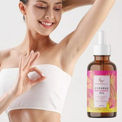 SlowHair™ – Aceite Post-Depilación de Cyperus rotundus